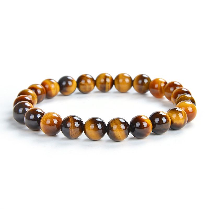 Gold Tiger Eye Bracelet - Power & Prosperity - Buddha & Karma