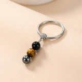 Triple Protection Crystal Keychain