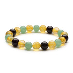 Triple Success Bracelet – Citrine, Aventurine, Garnet - Buddha & Karma