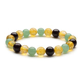 Triple Success Bracelet – Citrine, Aventurine, Garnet - Buddha & Karma