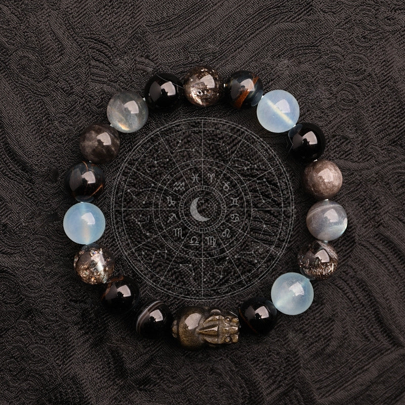 Five Elements Crystal Pixiu Bracelets - Balance & Prosperity - Buddha & Karma