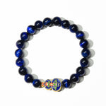 Wu Lou Blue Tiger Eye Bracelet