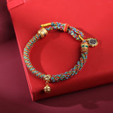 Zakiram Goddess of Wealth Tibetan Mantra Bracelet - Buddha & Karma