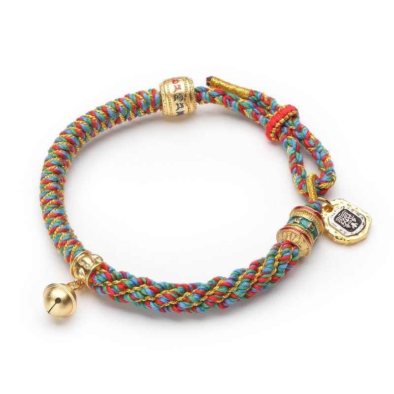 Zakiram Goddess of Wealth Tibetan Mantra Bracelet - Buddha & Karma