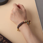 Zakiram Goddess of Wealth Tibetan Mantra Bracelet - Buddha & Karma