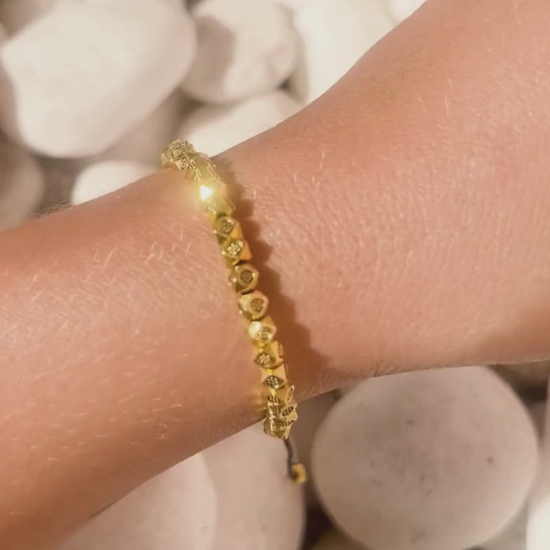 Copper Beads Healing Bracelet - Buddha & Karma