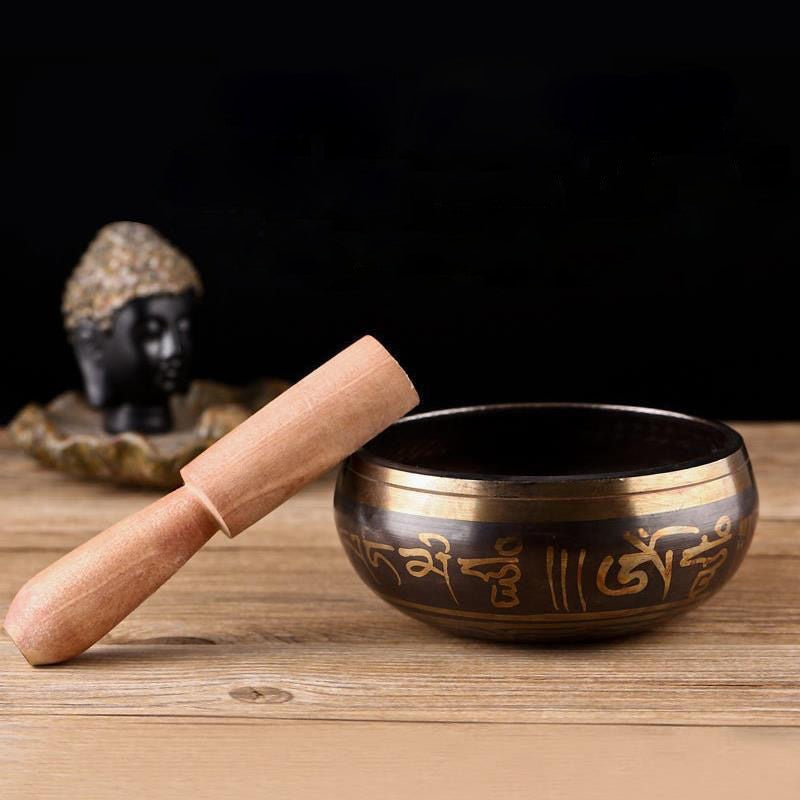 Tibetan Singing Bowl - Meditation, Yoga, Chakra Healing - Buddha & Karma