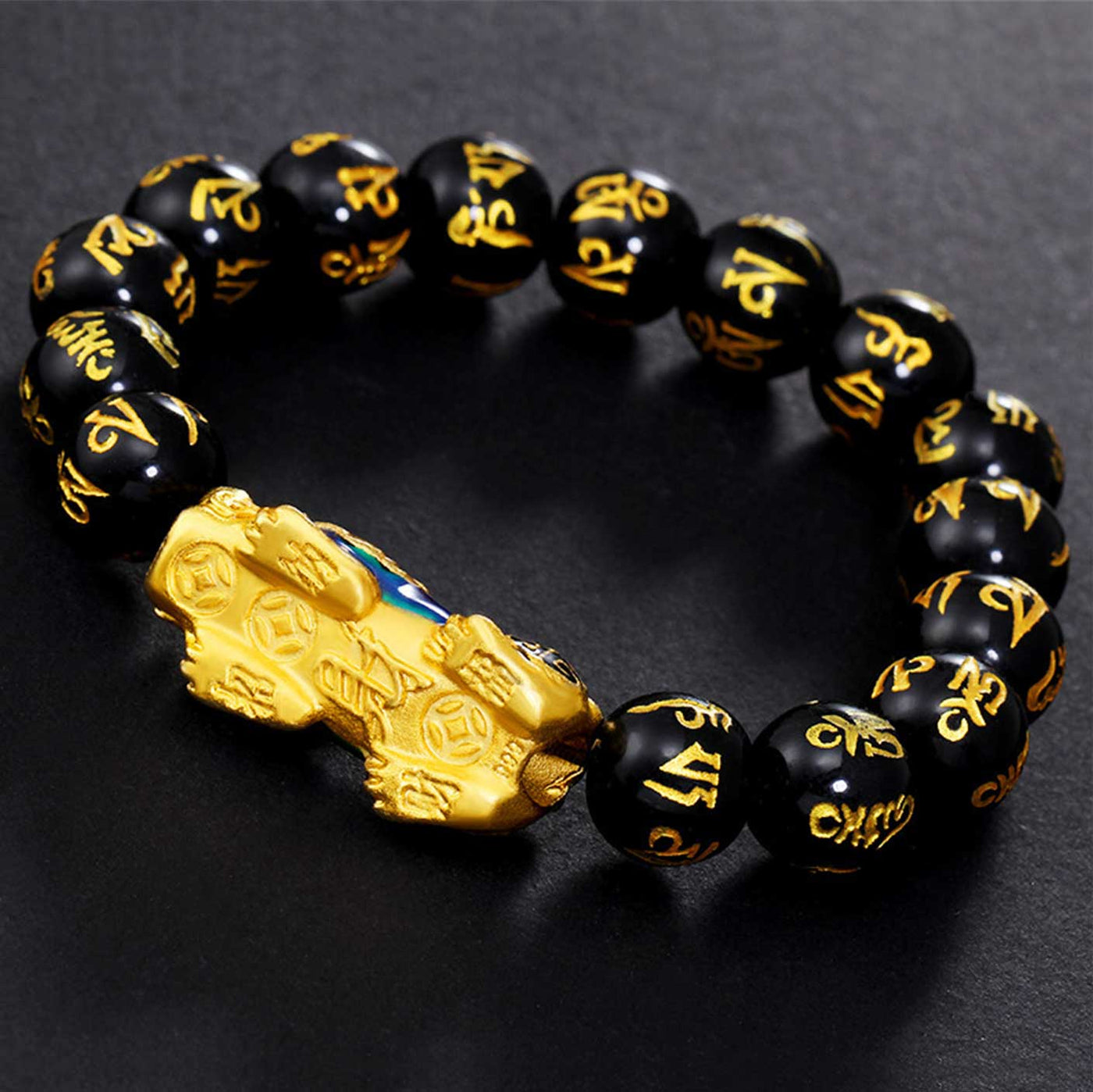 Amazon.com: ZMANYIJEW 8 Pack Feng Shui Bracelets Pixiu Fortune Beaded  Bracelet Fashion Colorful Men Women Good Luck Bracelets (8PCS, Alloy):  Clothing, Shoes & Jewelry