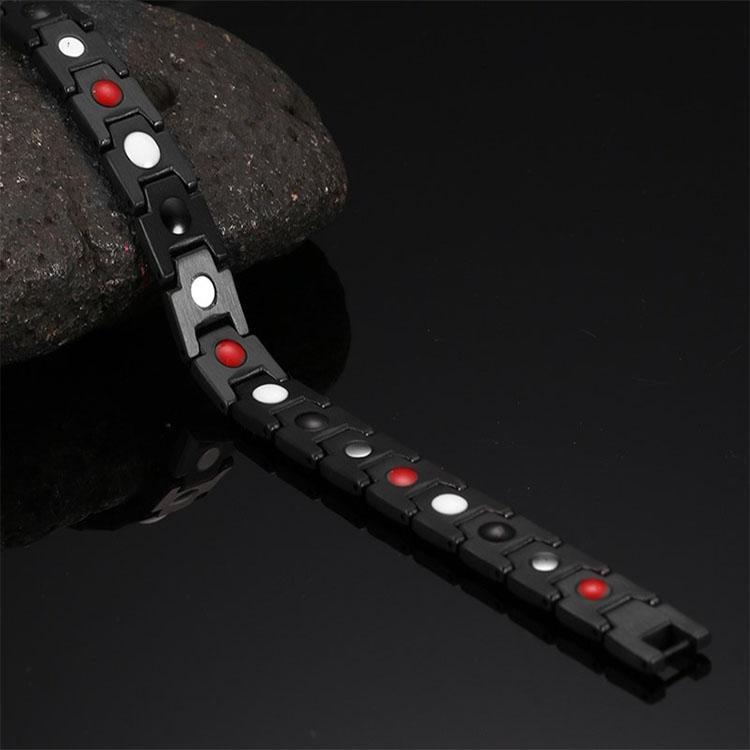 Germanium Titanium Bracelet - Magnetic Wellness Bracelet - Buddha & Karma