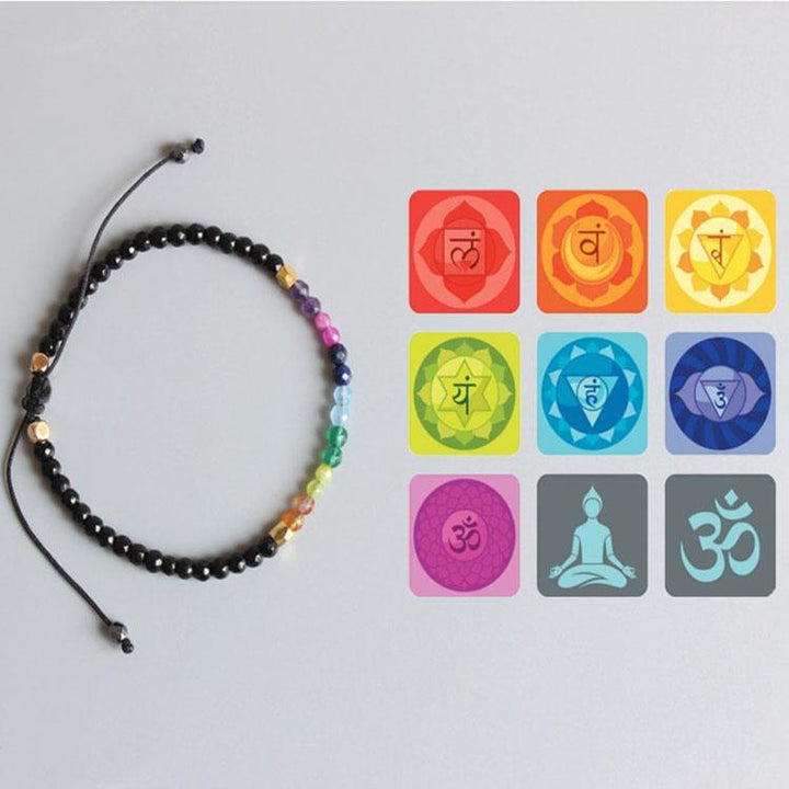 7 Chakra & 12 Constellation Bracelets - Reveal Your True Potential - Buddha & Karma