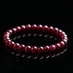 Red Garnet Stone Bracelet - Reignite Your Passion & Love - Buddha & Karma
