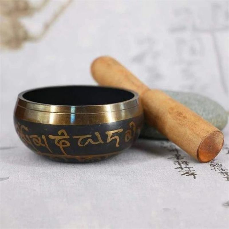 Tibetan Singing Bowl - Meditation, Yoga, Chakra Healing - Buddha & Karma