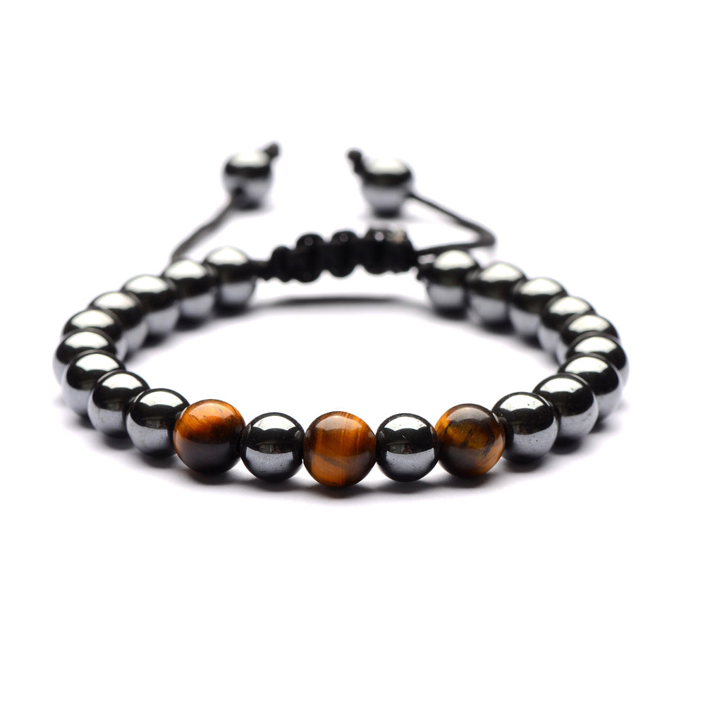 7 Chakra Hematite Bracelet - Promote Wellness - Buddha & Karma