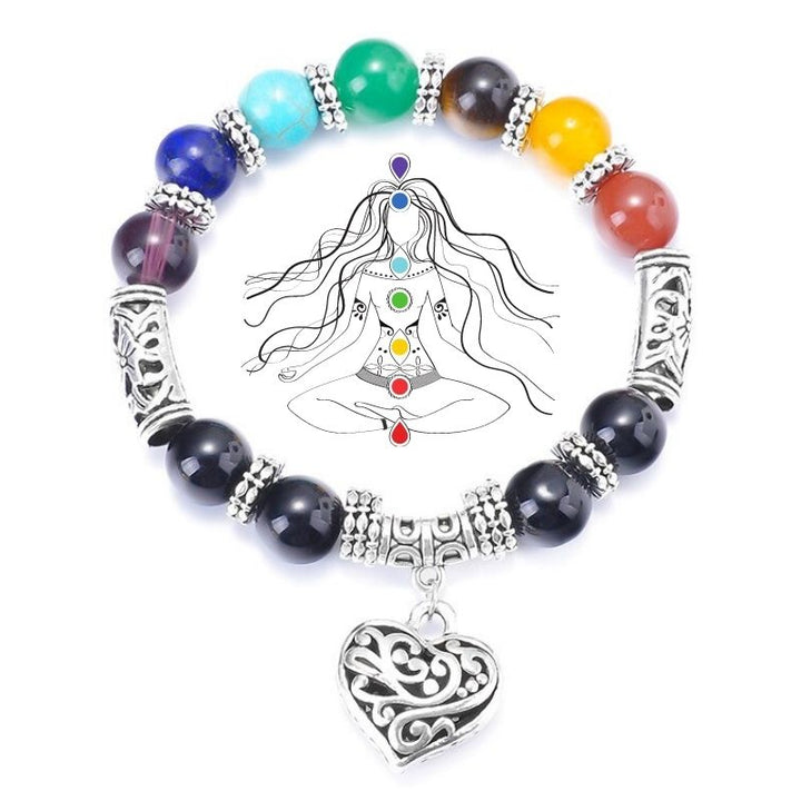 Reiki Bracelet - Chakra Energy Healing - Buddha & Karma