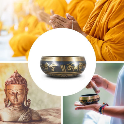 Tibetan Singing Bowl - Meditation, Yoga, Chakra Healing - Buddha & Karma