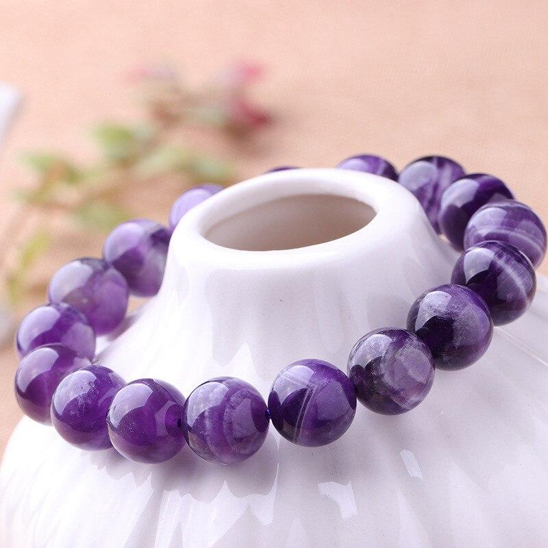 Amethyst Purifying Bracelet - For Peace & Clarity - Buddha & Karma