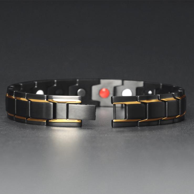 Germanium Titanium Bracelet - Magnetic Wellness Bracelet - Buddha & Karma