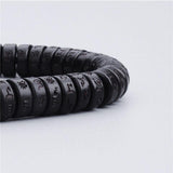 Coconut Shell Beads Bracelet with Engraved Mantra - Buddha & Karma