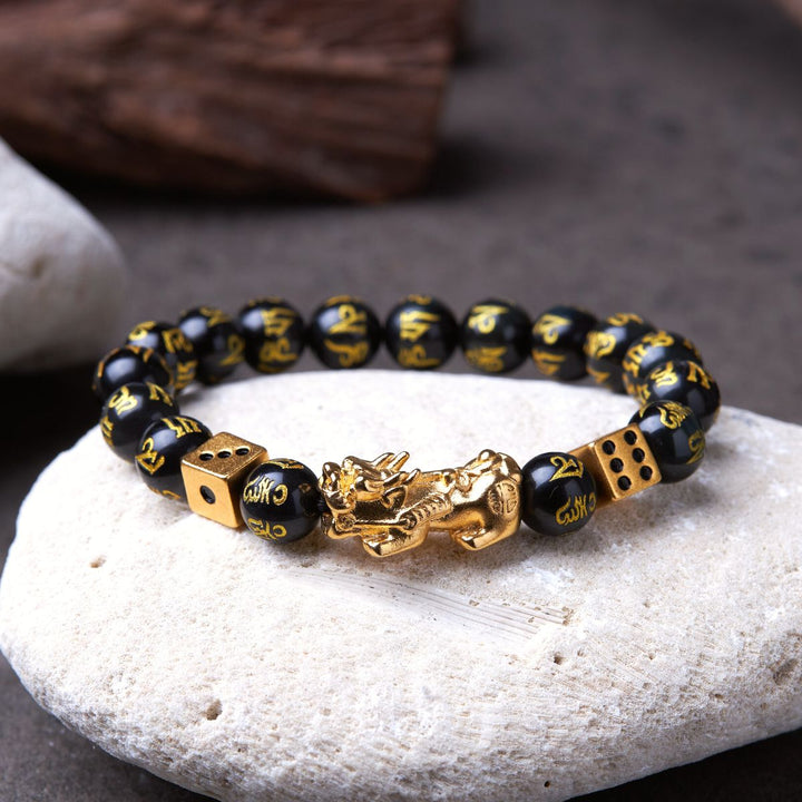 Debt Relief & Gambling Pixiu Bracelet - Maximum Success - Buddha & Karma