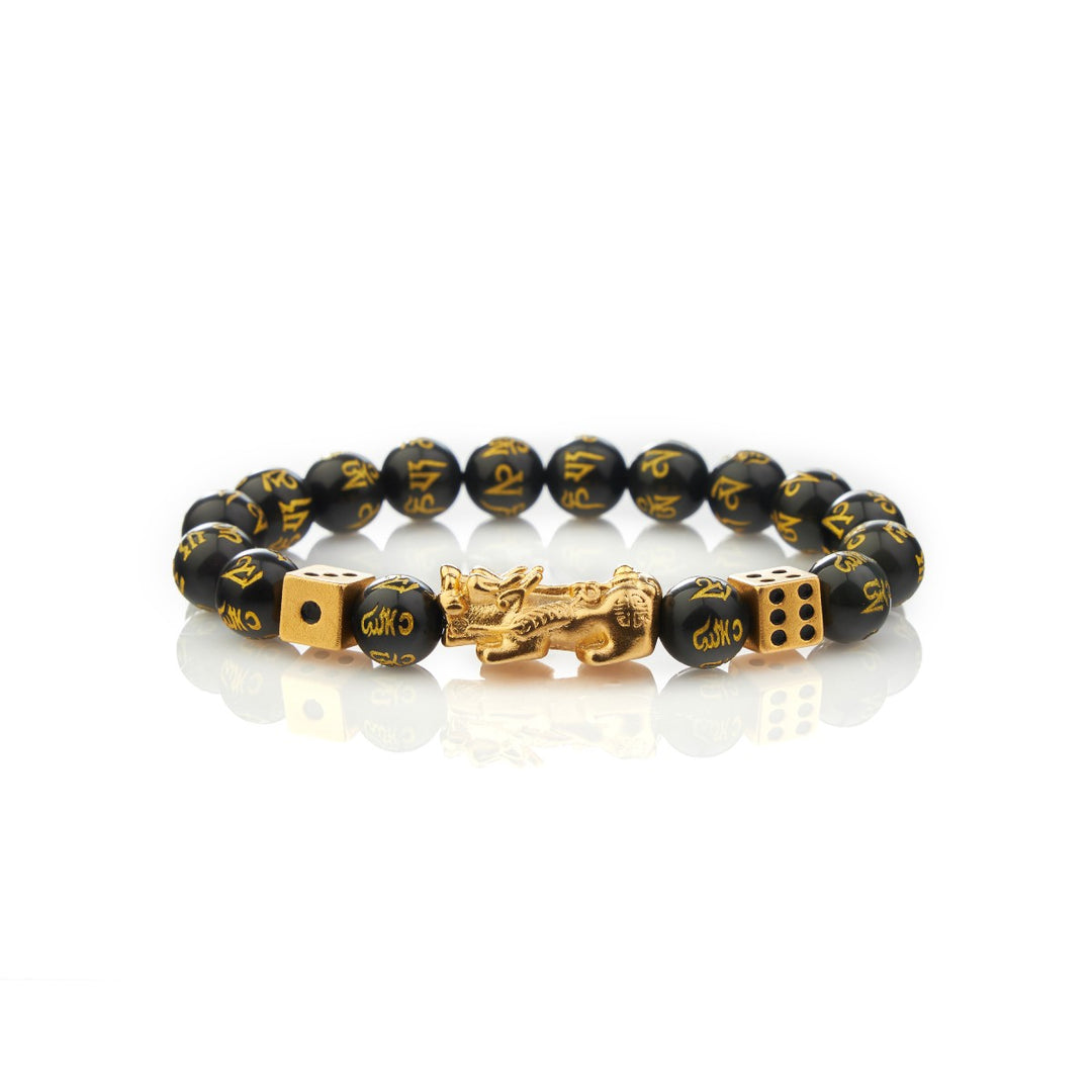 Debt Relief & Gambling Pixiu Bracelet - Maximum Success - Buddha & Karma