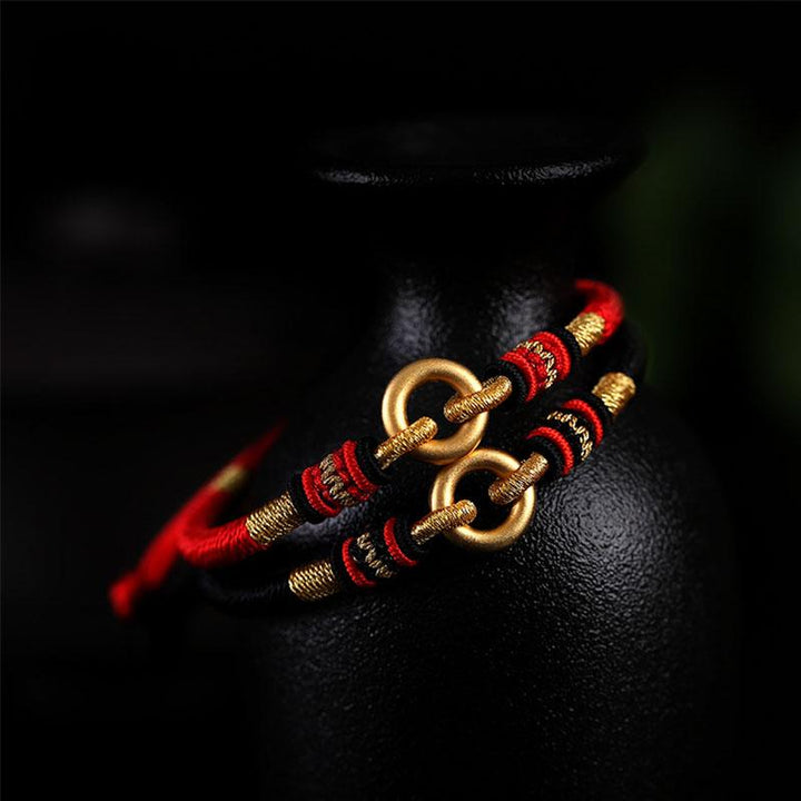 Tibetan Friendship Bracelet - Buddha & Karma