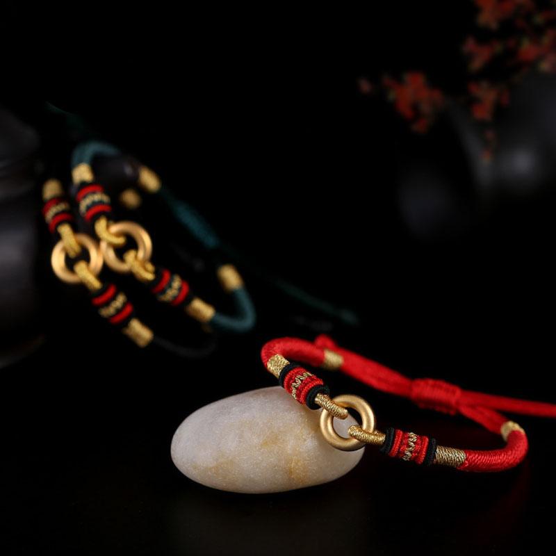 Tibetan Friendship Bracelet - Buddha & Karma