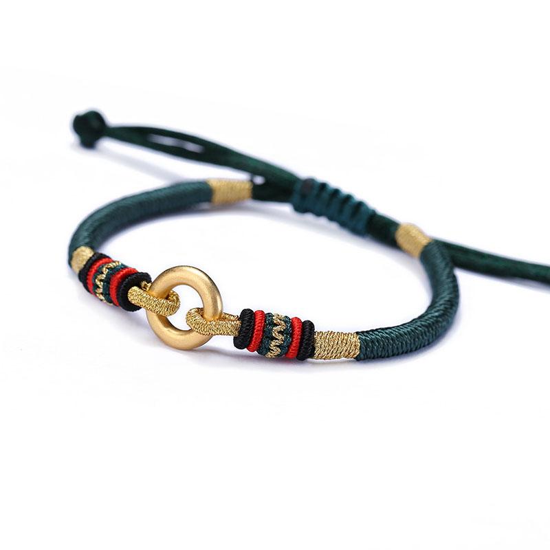 Tibetan Friendship Bracelet - Buddha & Karma