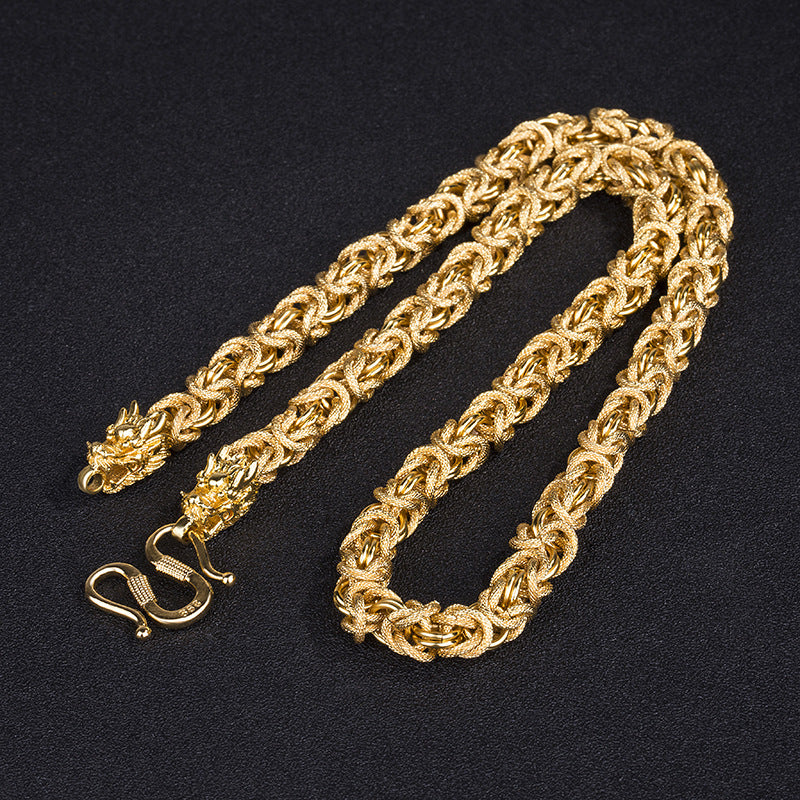 Eternal Dragon Link Chain - Gold - Buddha & Karma