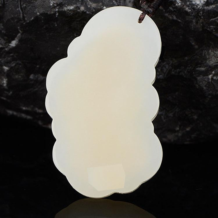 Hetian Jade Pixiu Necklace - Manifest Abundance - Buddha & Karma