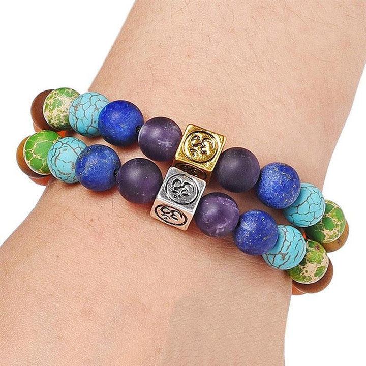 Om Chakra Tree of Life Bracelet - Buddha & Karma