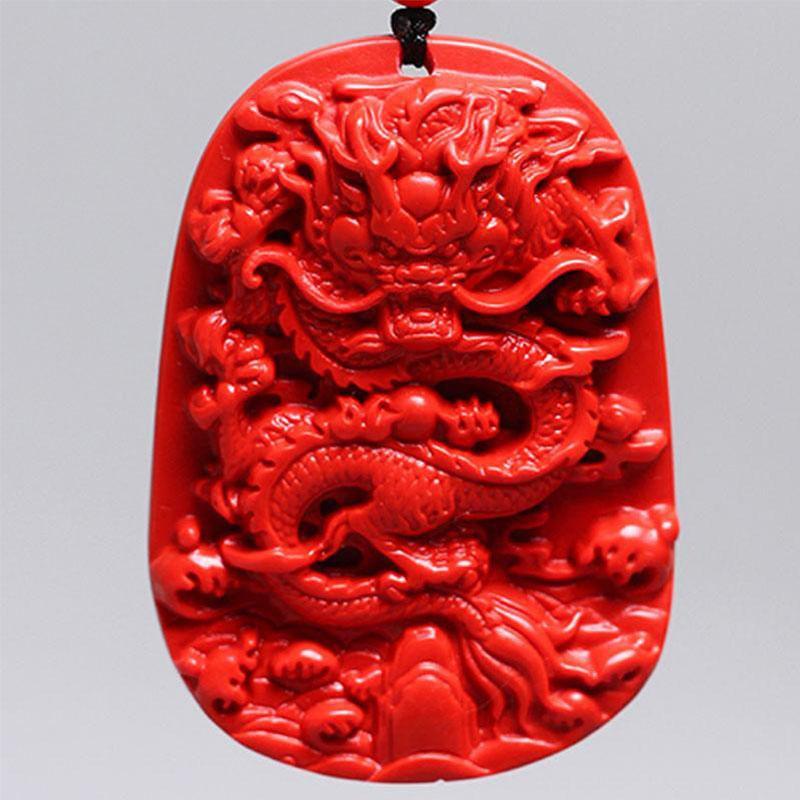 Red Dragon Necklace - Luck & Abundance - Buddha & Karma
