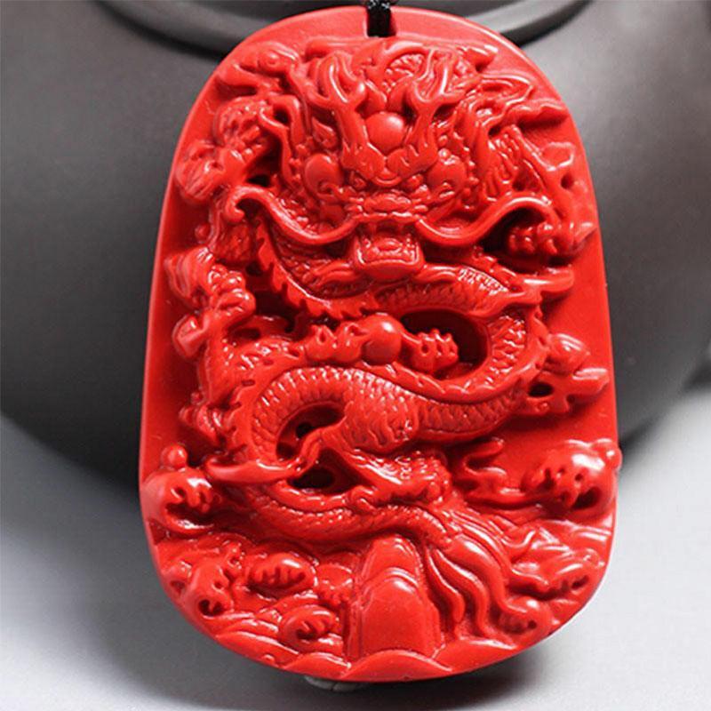 Red Dragon Necklace - Luck & Abundance - Buddha & Karma