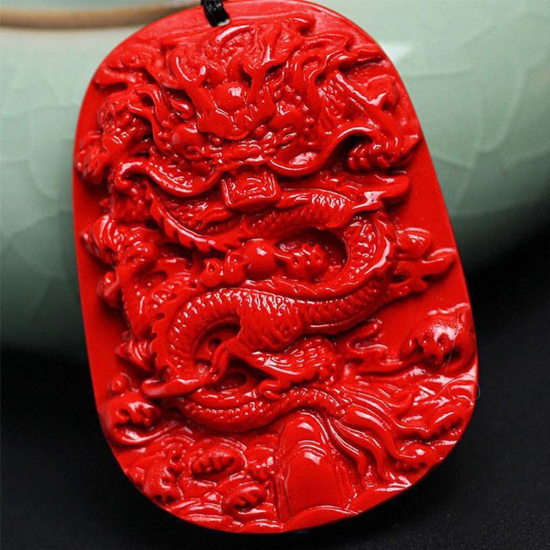 Red Dragon Necklace - Luck & Abundance - Buddha & Karma