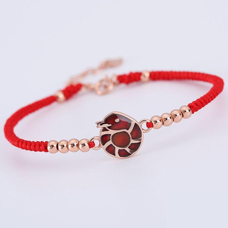 Red String Chinese Zodiac Bracelets - Luck & Protection - Buddha & Karma