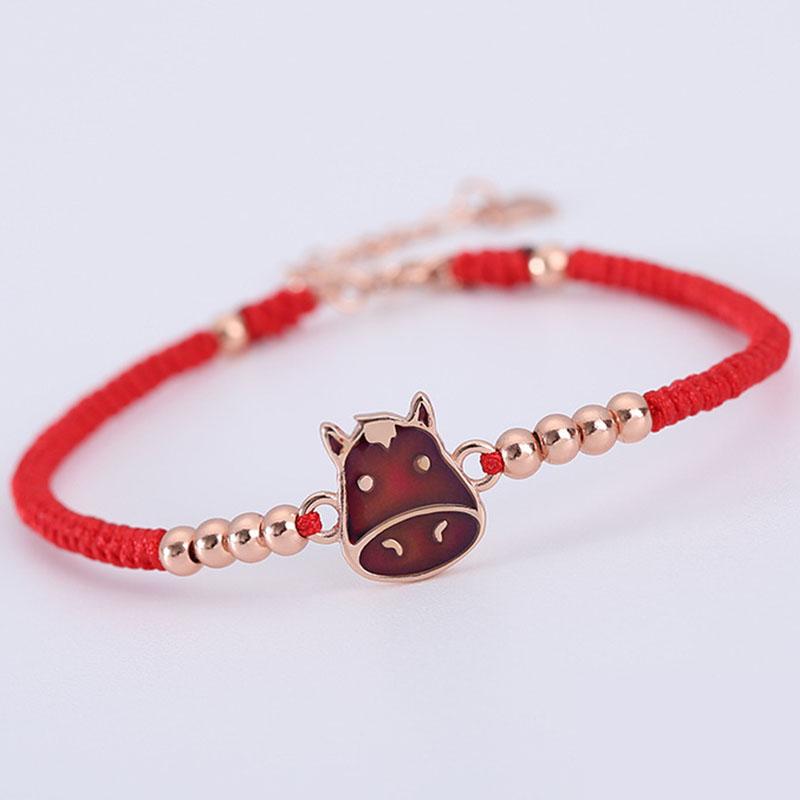 Red String Chinese Zodiac Bracelets - Luck & Protection - Buddha & Karma