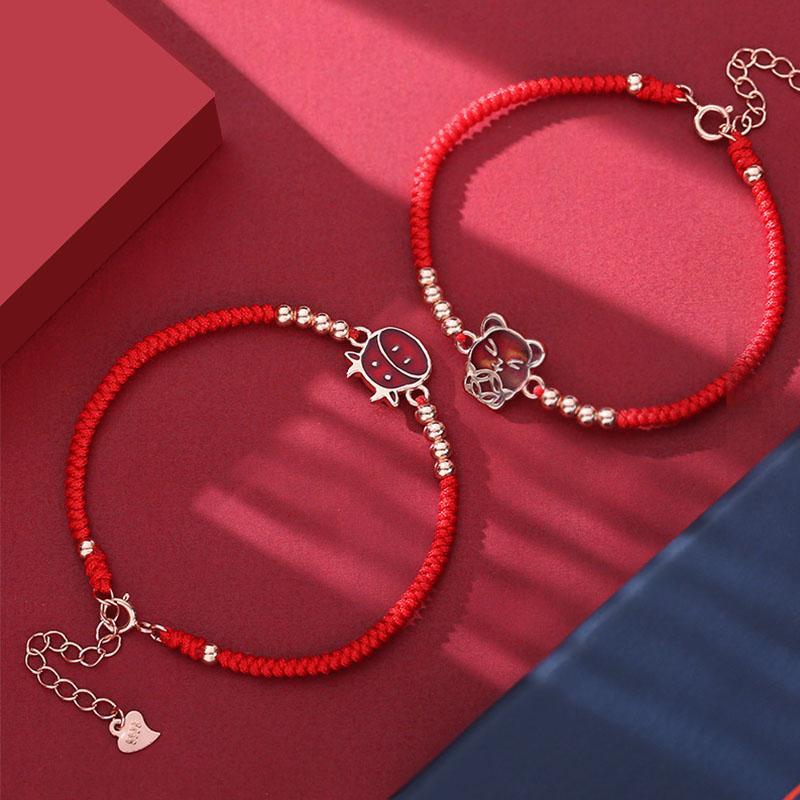 Red String Chinese Zodiac Bracelets - Luck & Protection - Buddha & Karma
