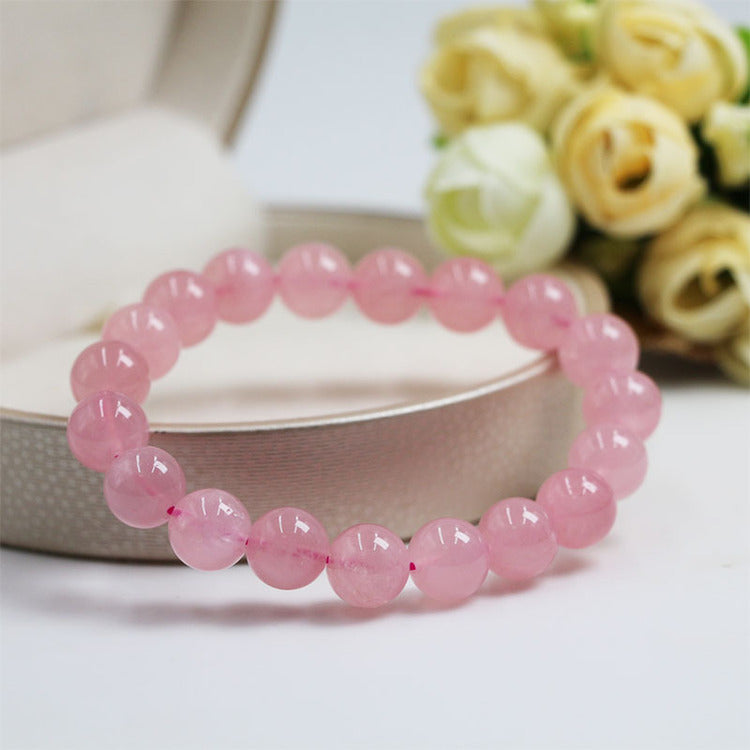 Rose Quartz Love Bracelet - Inspire & Attract Love - Buddha & Karma