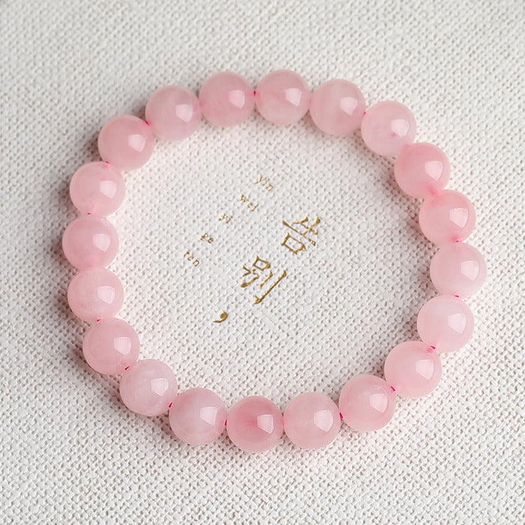 Rose Quartz Love Bracelet - Inspire & Attract Love - Buddha & Karma