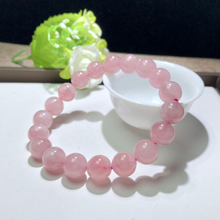 Rose Quartz Love Bracelet - Inspire & Attract Love - Buddha & Karma