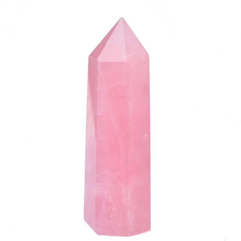 Rose Quartz Wand - Heart Chakra Healing - Buddha & Karma