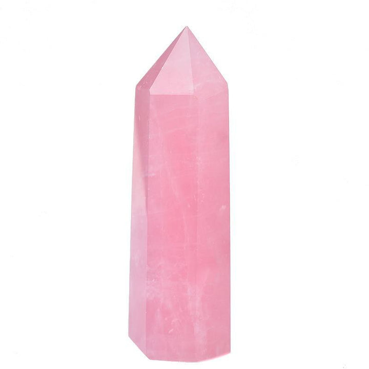 Rose Quartz Wand - Heart Chakra Healing - Buddha & Karma