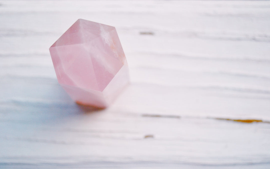 Rose Quartz Wand - Heart Chakra Healing - Buddha & Karma