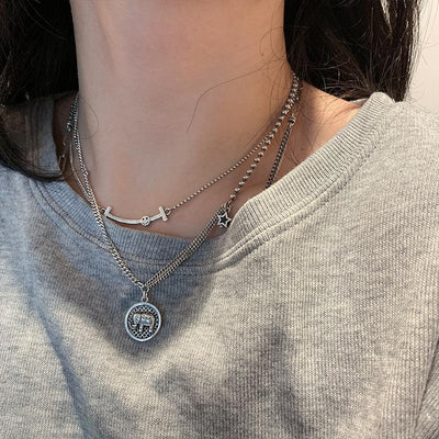 Silver Elephant Necklace - Symbol of Good Luck & Fortune - Buddha & Karma
