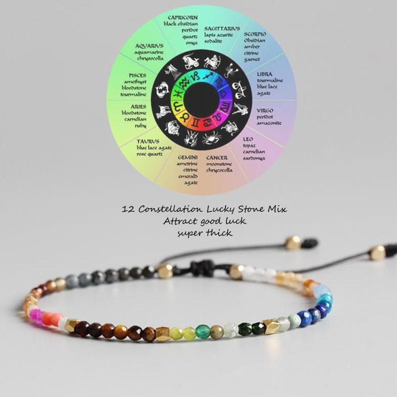 7 Chakra & 12 Constellation Bracelets - Reveal Your True Potential - Buddha & Karma