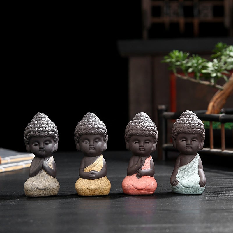 The 4 Noble Truths Figurines - Mini Buddha - Buddha & Karma