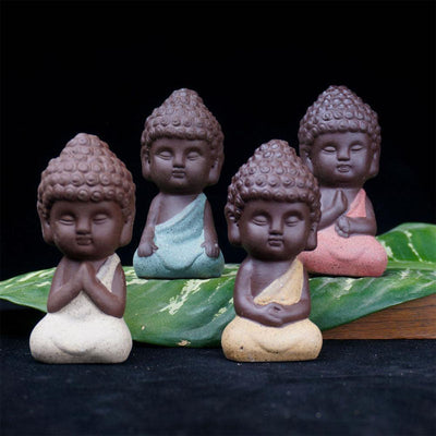 The 4 Noble Truths Figurines - Mini Buddha - Buddha & Karma