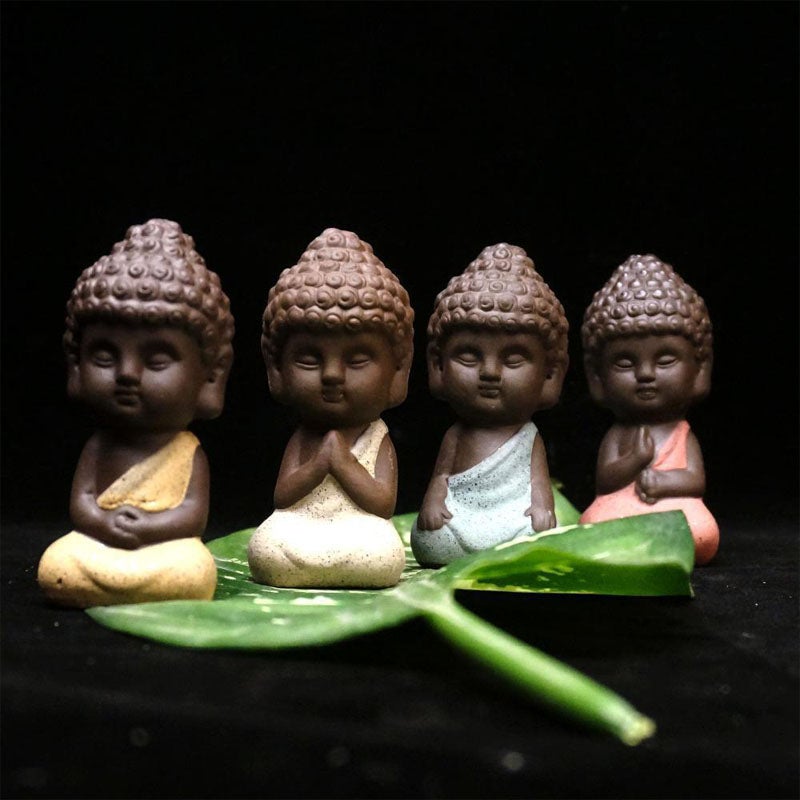 The 4 Noble Truths Figurines - Mini Buddha - Buddha & Karma