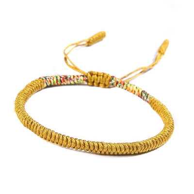 Tibetan Handmade Knot Bracelets - For Security - Buddha & Karma