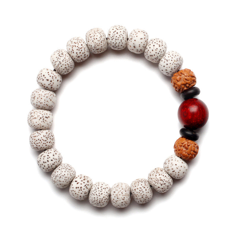 Buddhist Meditation Bracelet - Seed Beads for Enhancing Focus - Buddha & Karma