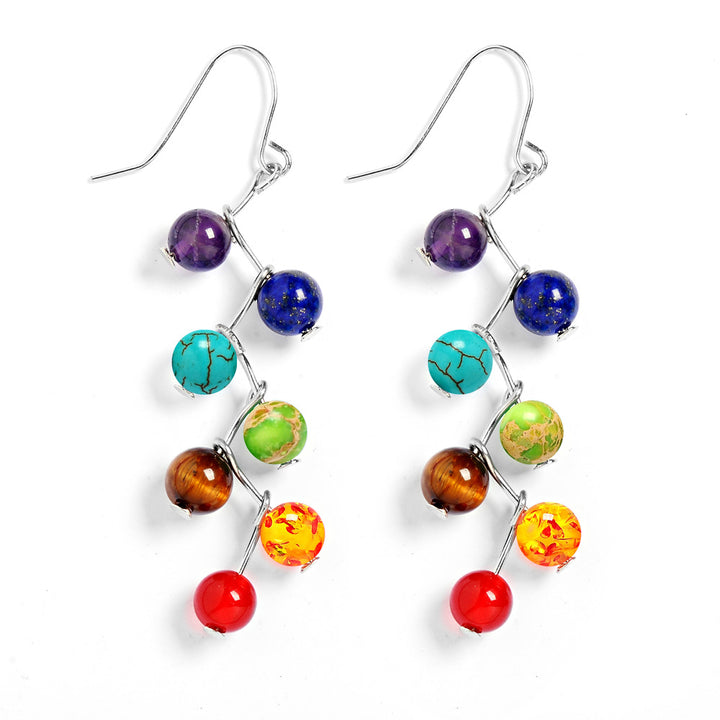 7 Chakra Earrings - Activate Energy Centers - Buddha & Karma